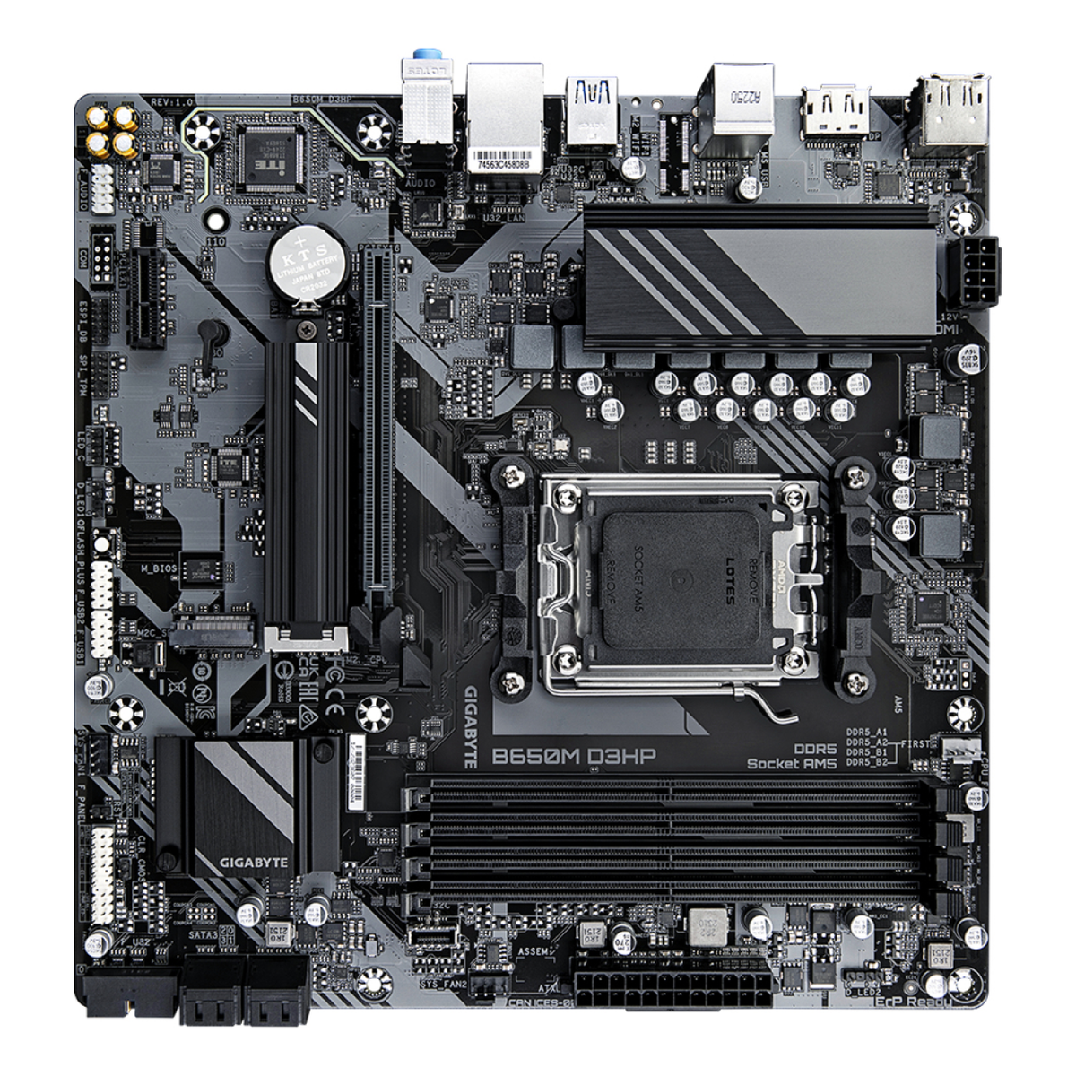 Motherboard Gigabyte B650M D3HP Socket AM5 Micro-ATX DDR5