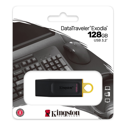 Memoria USB Kingston Technology DataTraveler Exodia 128 GB (DTX/128GB)