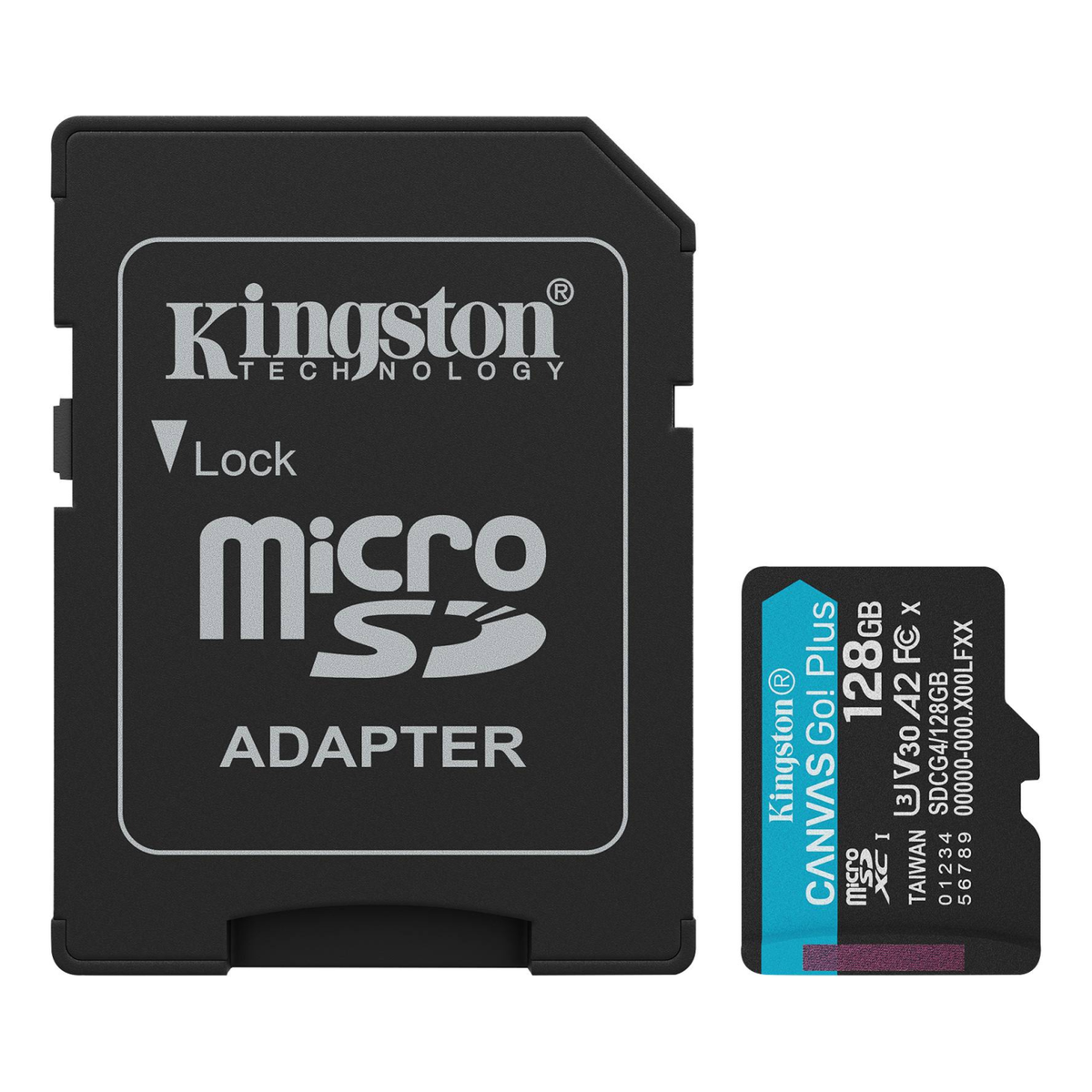 Tarjeta de Memoria microSDXC Kingston Technology Canvas Go! Plus Gen 4 128 GB (SDCG4/128GB)