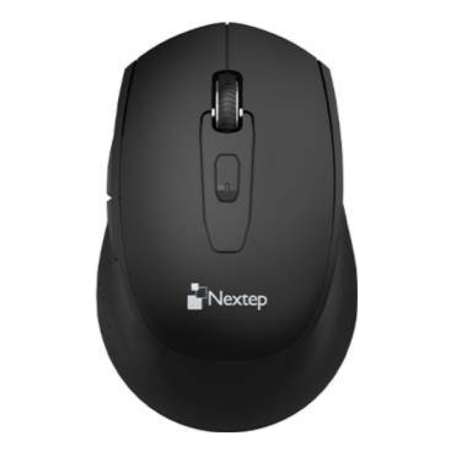 Mouse Gaming Nextep USB/Inalámbrico 1600 DPI Negro (NE-410X)