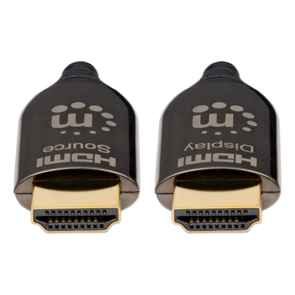 Cable HDMI Óptico Clasificación Plénum MANHATTAN 355438