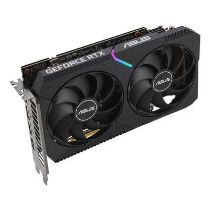 Tarjeta de Video ASUS DUAL-RTX3060-O12G-V2 NVIDIA GeForce RTX 3060 12 GB 2 Ventiladores