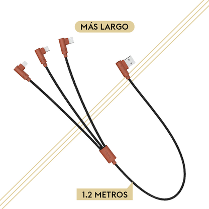 Cables 3 en 1  Hune Hiedra