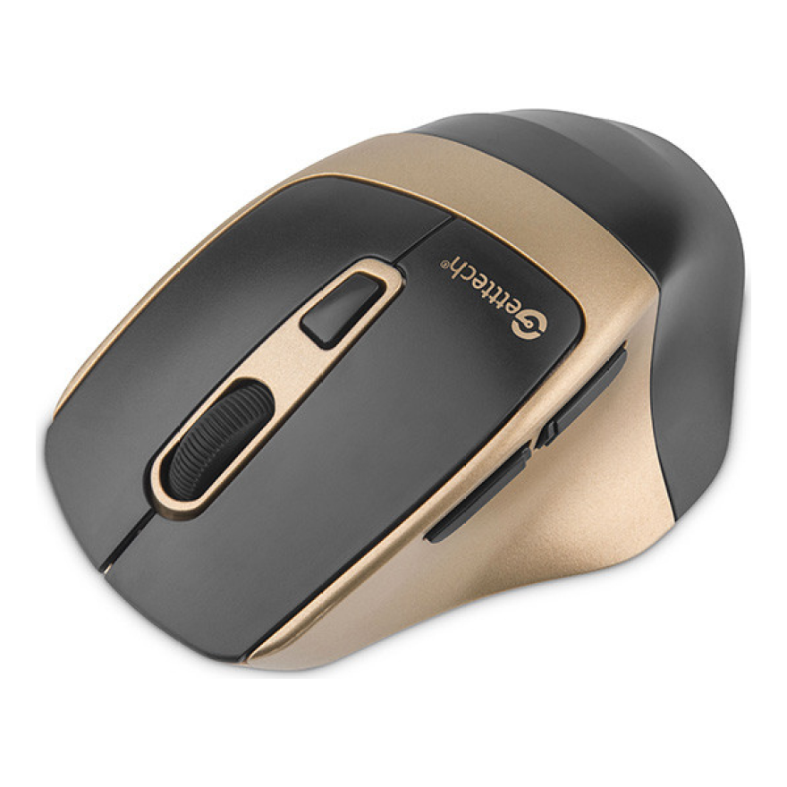 Mouse Gaming GETTTECH GGM-STDBW-01-GD Inalámbrico RGB