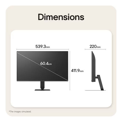 Monitor LG 24U511SB-B.AWM