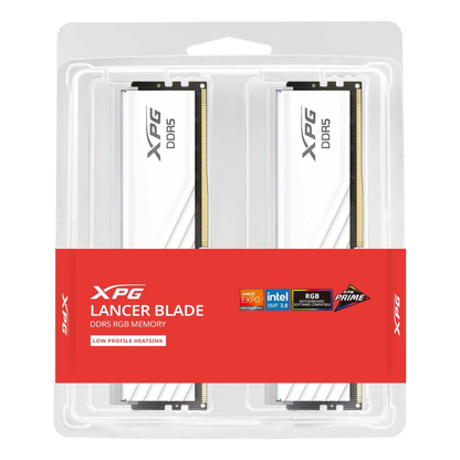 Memoria RAM para PC ADATA (2 × 24 GB) DDR5 6000 MT/s UDIMM RGB (AX5U6000C3024G-DTLABRWH)