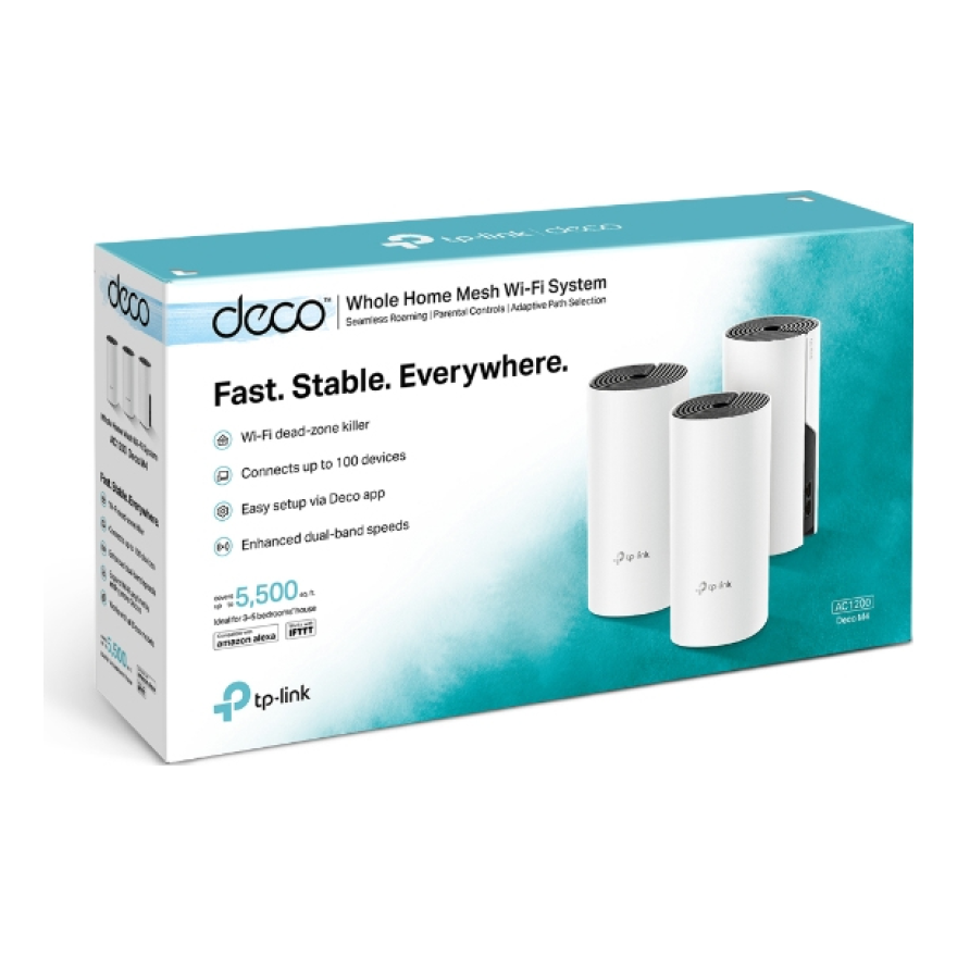 KIT Sistema MESH Wifi TP-LINK Deco M4(3-Pack)