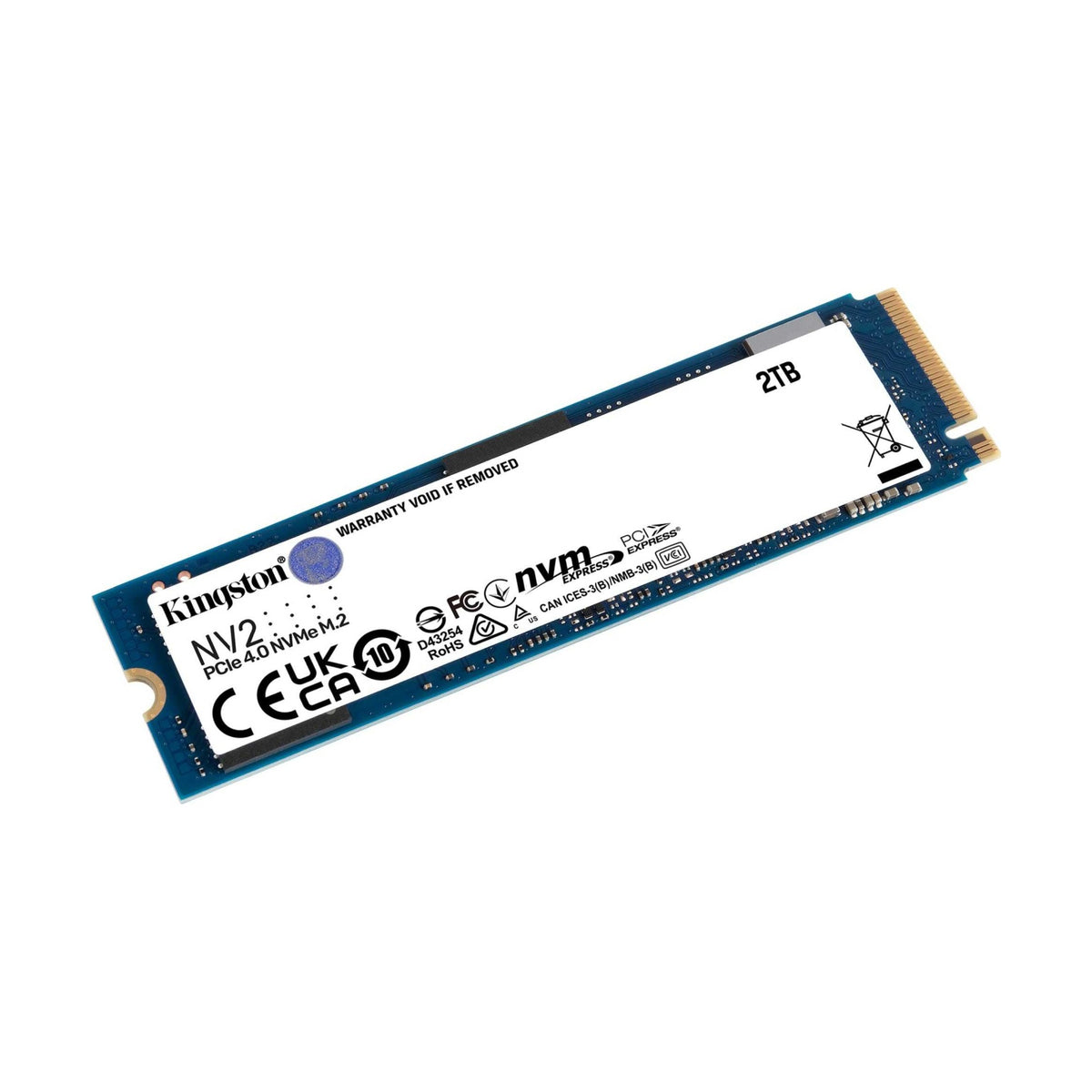 SSD M.2 2280 NVMe Kingston Technology NV2 2 TB PCIe 4.0 x4 3500/2800 MB/s (SNV2S/2000G)