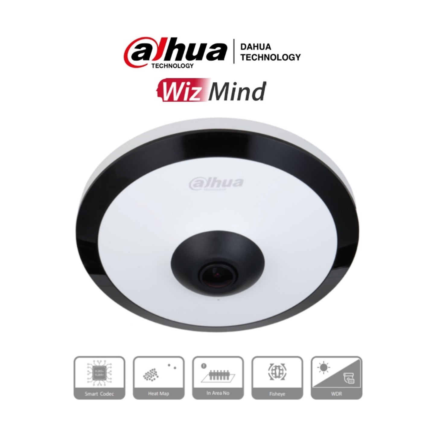 Cámara IP Fisheye Dahua Technology DH-IPC-EW5541N-AS