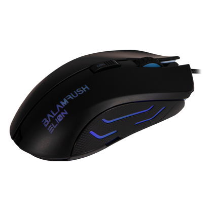 Mouse Gaming Balam Rush Elion USB 3200 DPI 5 botones RGB (BR-929707)