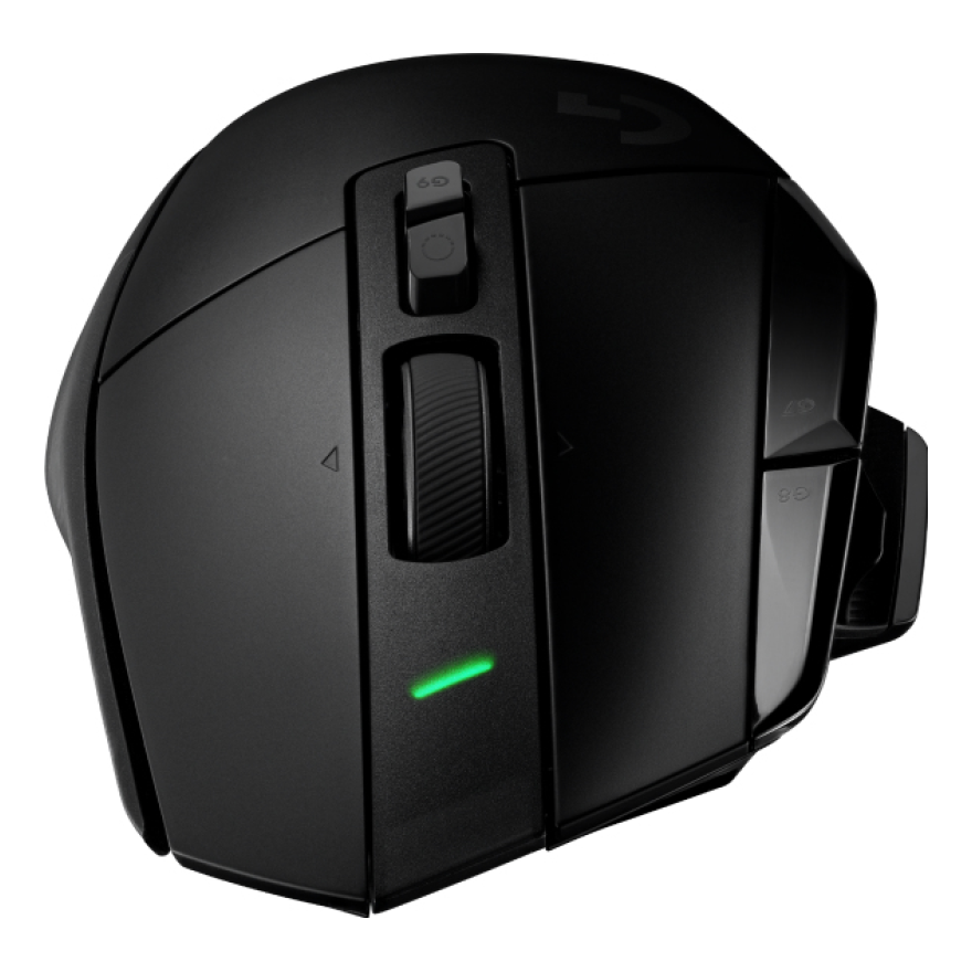 Mouse Gaming Logitech G502 inalámbrico 2.4 GHz óptico 25600 DPI 13 botones Negro (910-006179)