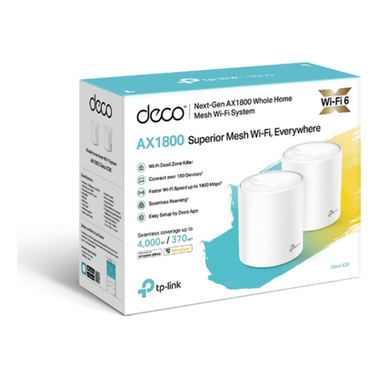 KIT Sistema TP-LINK Deco X20(2-pack)