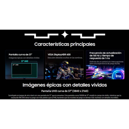 Monitores Gaming SAMSUNG LS37FG750ELXZX