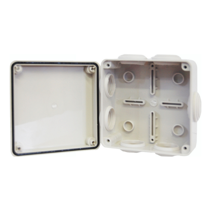 Caja Plástica 100X100X50 Sello de Goma IP55 ENSON ENS-PCB1010