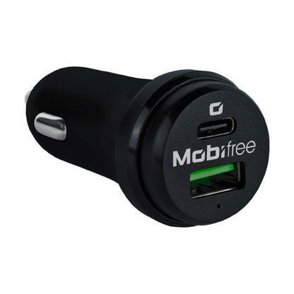 Cargador Mobifree Cargador de Coche USB y Tipo C