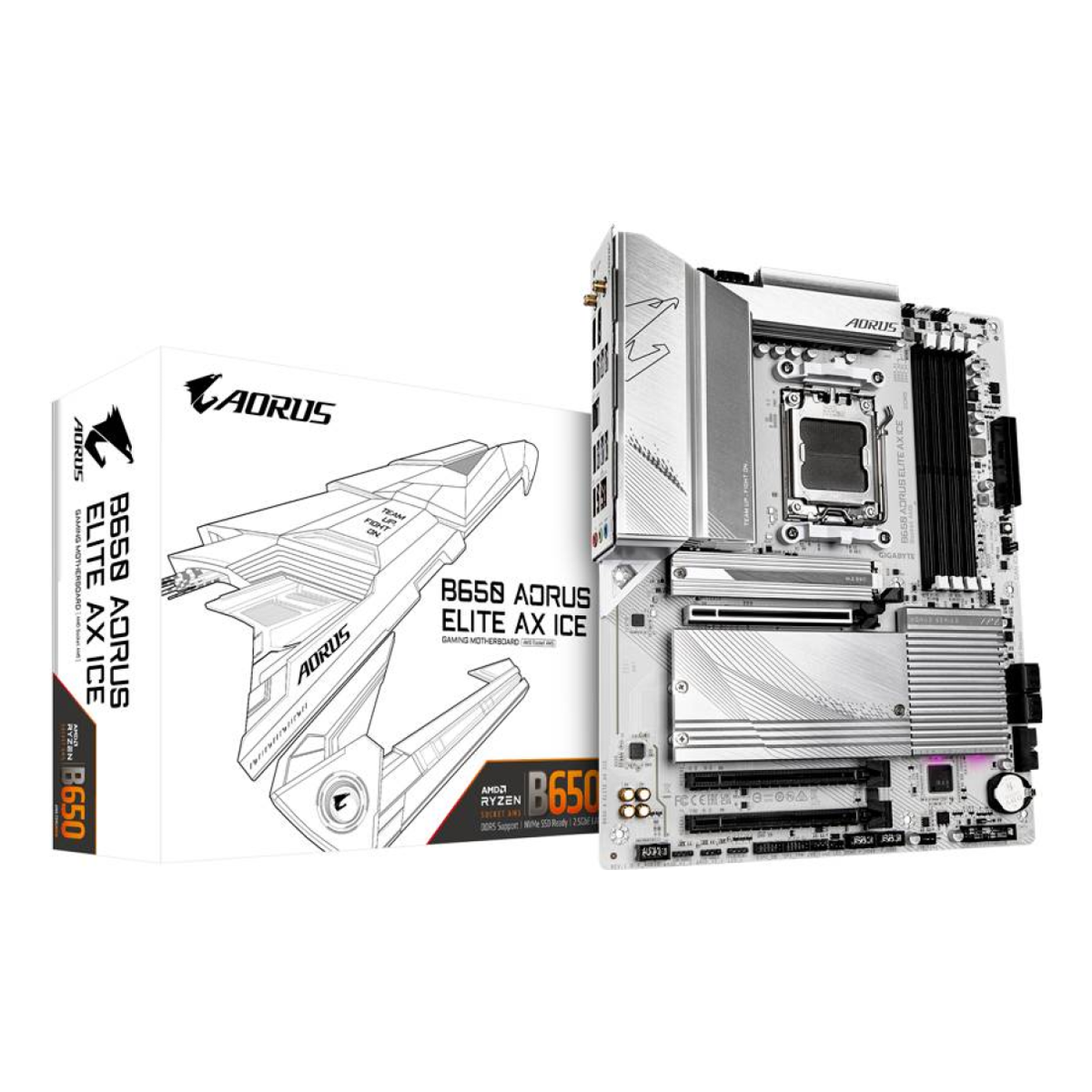 Motherboard Gaming Gigabyte B650 A ELITE AX ICE Socket AM5 ATX