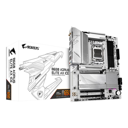 Motherboard Gaming Gigabyte B650 A ELITE AX ICE Socket AM5 ATX