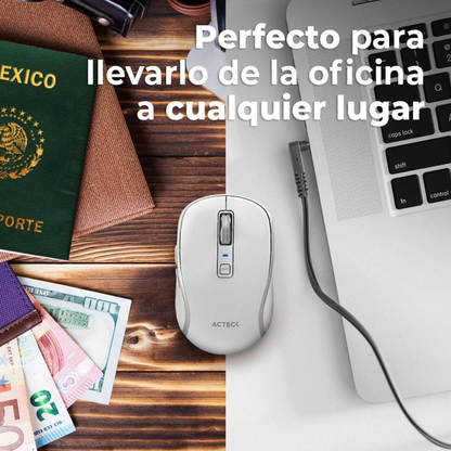 Mouse Gaming ACTECK MI580 Bluetooth/2.4 GHz/USB (AC-939607)