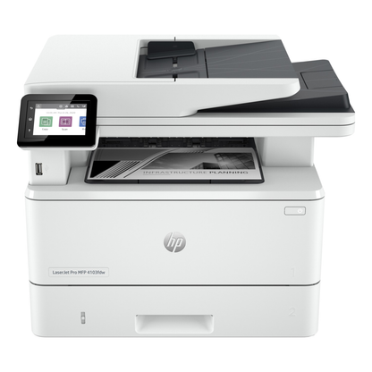 Multifuncional Láser Monocromático HP LaserJet Pro M4103dw de 40 ppm (2Z627A)