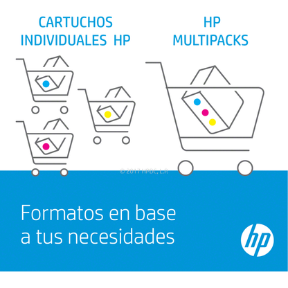 Tóner HP Original 206A Cian – Para LaserJet Pro M255, Color LaserJet Pro MFP M282, Color LaserJet Pro MFP M283 (W2111A)