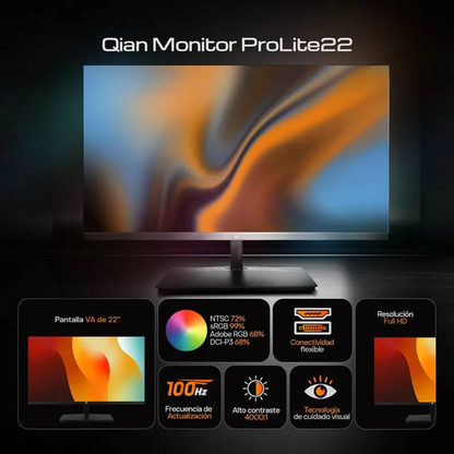 Monitores Qian QMF-VAF22-02