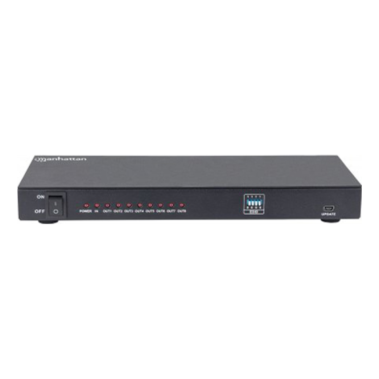 Video Splitter HDMI 4K MANHATTAN de 8 puertos