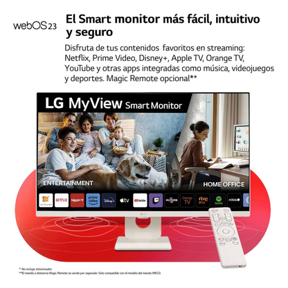 Monitores LG 27SR50F-W