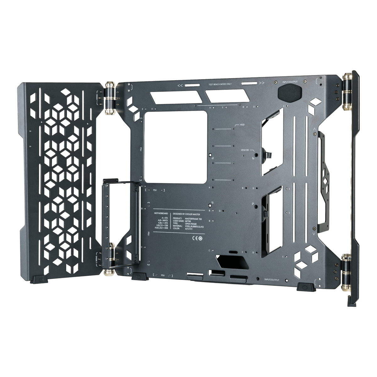 Gabinete para PC Cooler Master MasterFrame 700 (MCF-MF700-KGNN-S00)