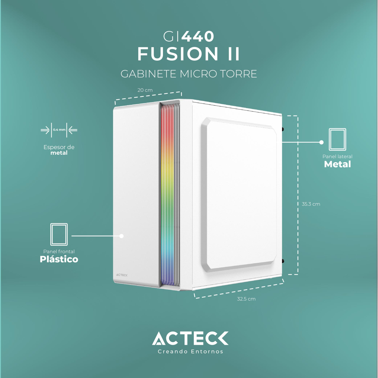 Gabinete ACTECK GI440