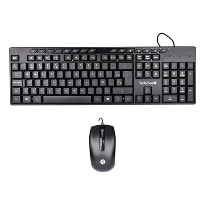 Kits para Teclado Y Mouse TECHZONE TZACCBA01