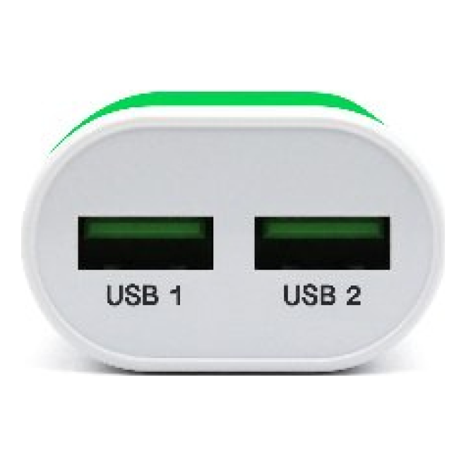 CARGADOR BROBOTIX 2 PTS USB 161264V