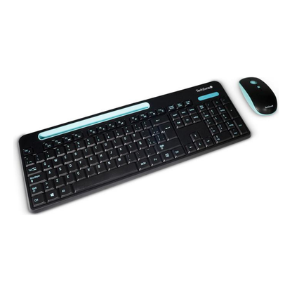 Kit de Teclado y Mouse Inalámbrico TECHZONE TZ20COMB02-INA