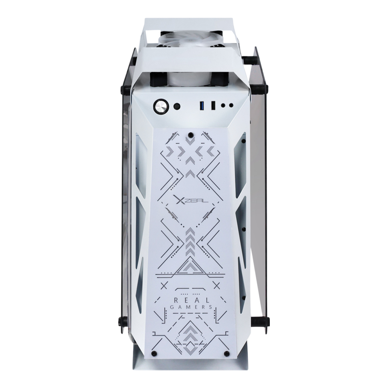 Gabinete Gamer Xzeal XZGAIRRGBW