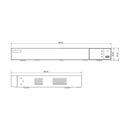 Decodificador de video PROVISION-ISR DEC-0104(1U)