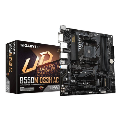 Motherboards GIGABYTE MB GIGABYTE B550M DS3H AC