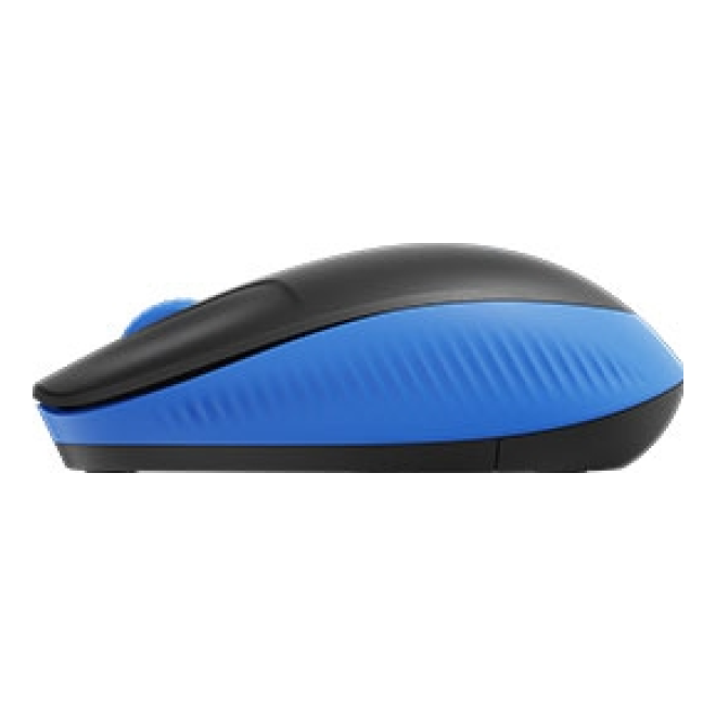 Mouse Logitech M190 inalámbrico 2.4 GHz óptico 1000 DPI 3 botones Negro, Azul (910-005903)