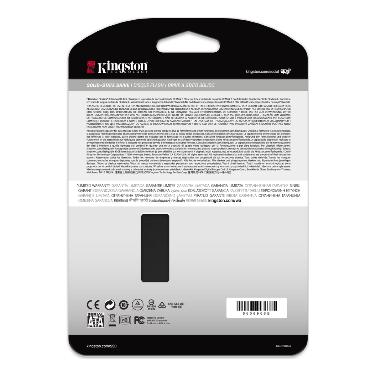 SSD Kingston Technology KC600 512 GB 550/520 MB/s (SKC600/512G)