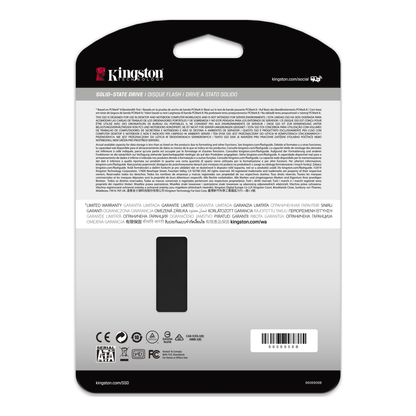 SSD Kingston Technology KC600 1 TB 550/520 MB/s (SKC600/1024G)