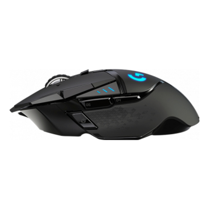 Mouse Gaming Logitech G502 inalámbrico 2.4 GHz óptico 16000 DPI 11 botones Negro (910-005566)
