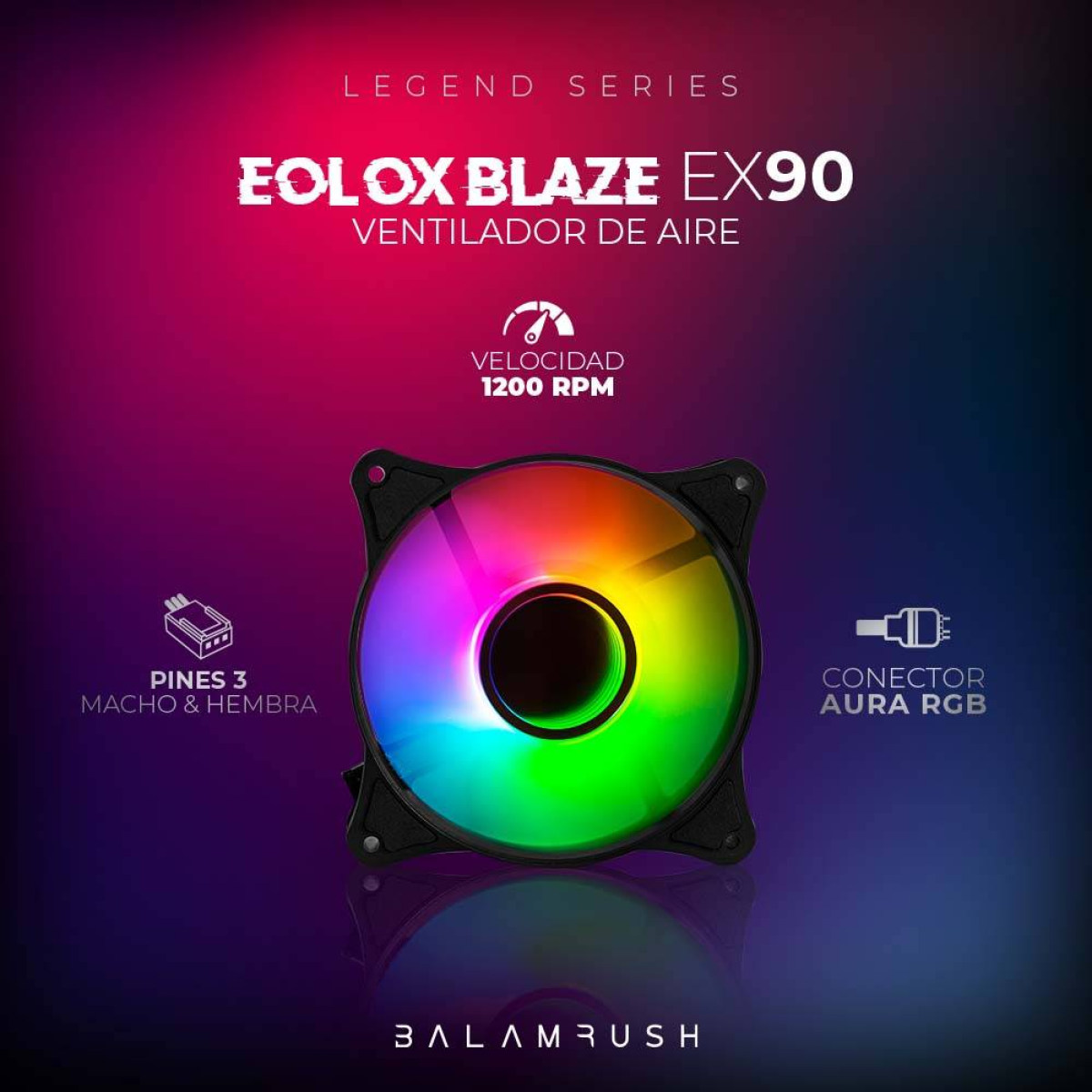Ventilador Balam Rush EX90