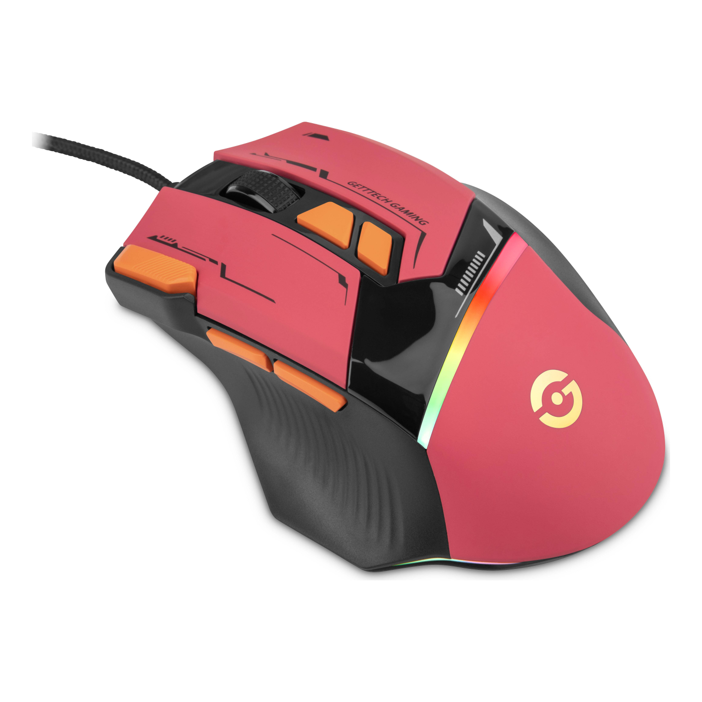 Mouse GETTTECH GPM-RGBWR-G1-RD