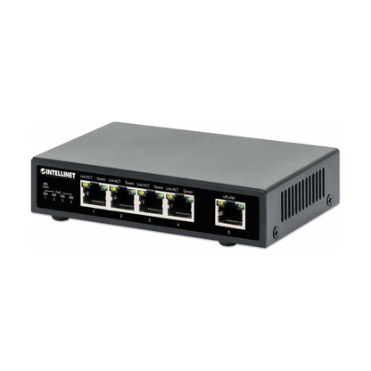 Switch PoE+ con 5 Puertos Gigabit INTELLINET 561839