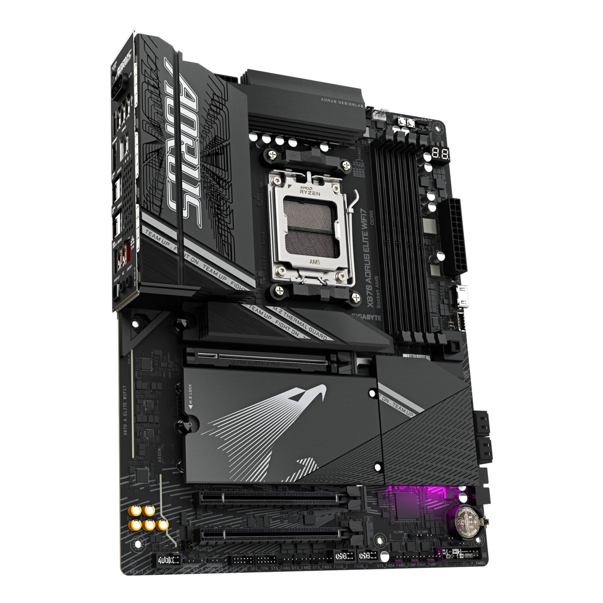 Motherboard Gaming Gigabyte X870 A ELITE WIFI7 Socket AM5 DDR5 Wi-Fi 7