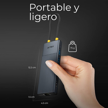 Concentradores Hub ACTECK NEXUS DOCK ULTRA HN960