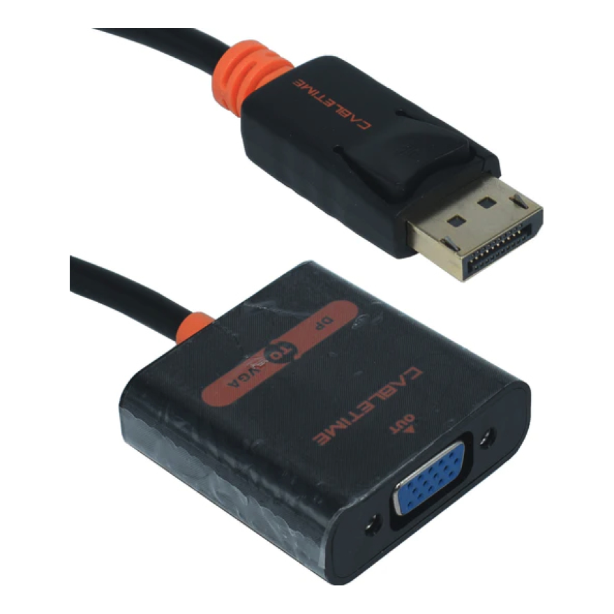Adaptador DisplayPort  a VGA OVALTECH OVDP-VGA