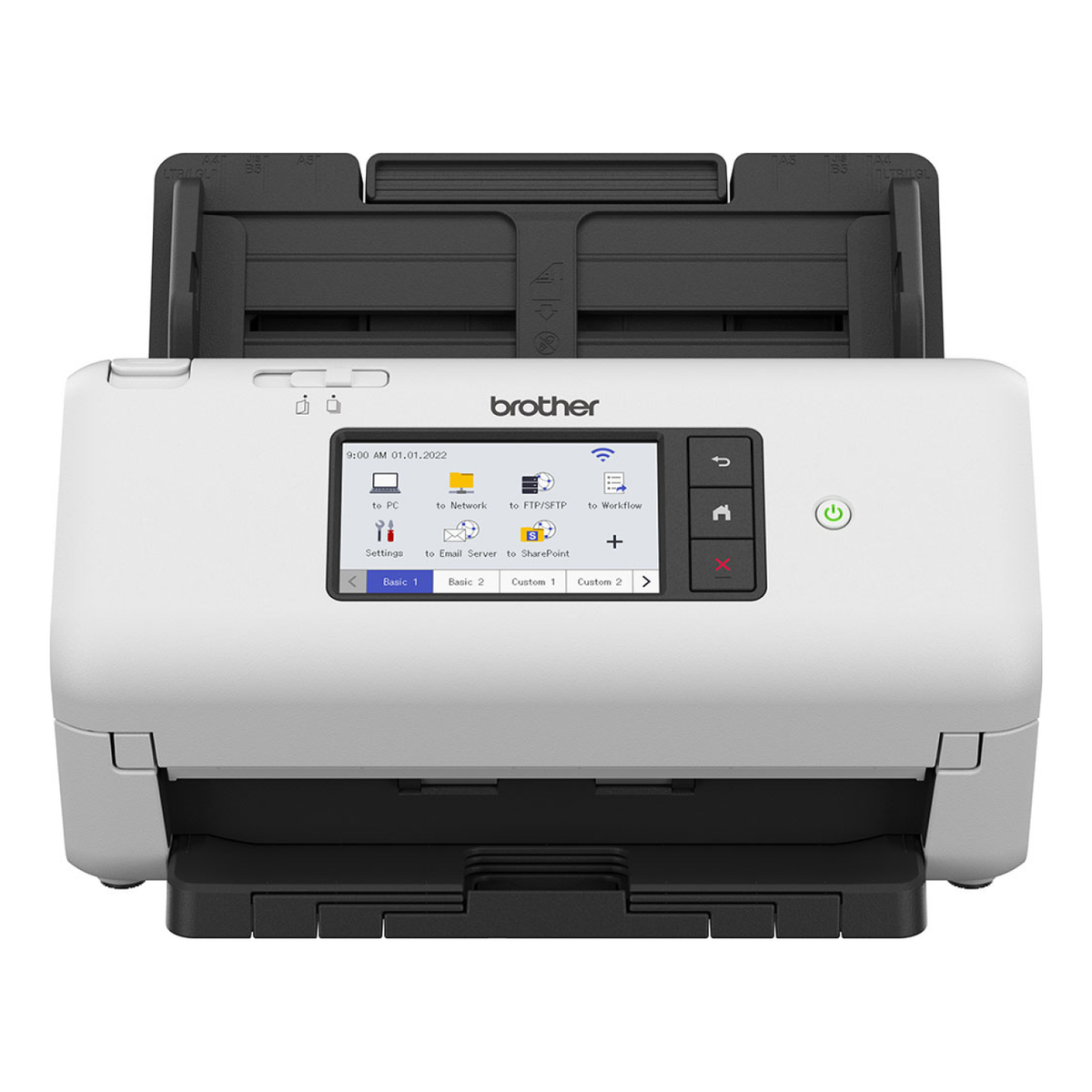 Escáner de Documentos Brother Valor 40 ppm / 80 ipm Ethernet (ADS4700W)