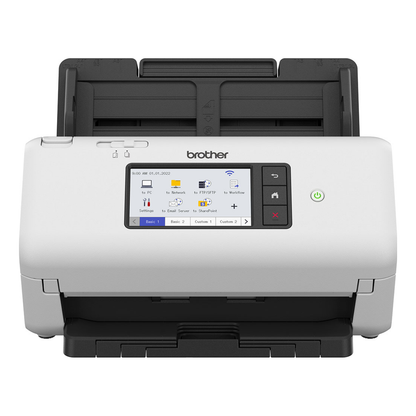 Escáner de Documentos Brother Valor 40 ppm / 80 ipm Ethernet (ADS4700W)