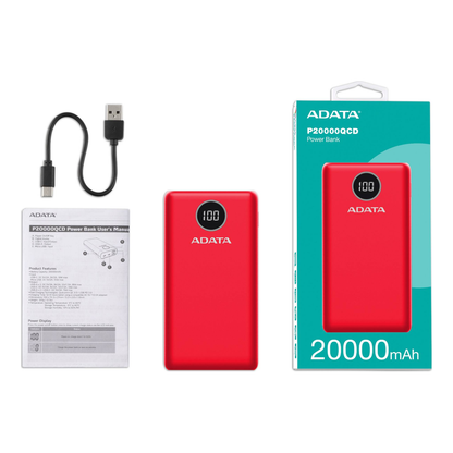 Power bank ADATA P20000QCD