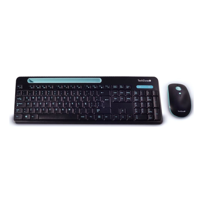 Kit de Teclado y Mouse Inalámbrico TECHZONE TZ20COMB02-INA