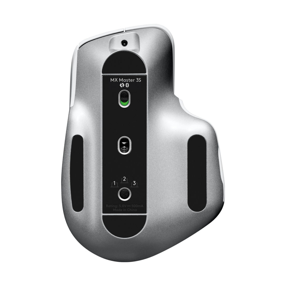 Mouse Logitech MX MASTER 3S Bluetooth/2.4 GHz óptico 8000 DPI 7 botones silencioso Plata, Blanco (910-006562)